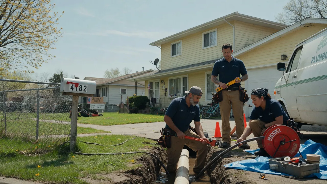 Gas Line Repair in Erhard, MN near me